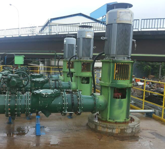 巴西CSN公司钢厂项目立式长轴泵